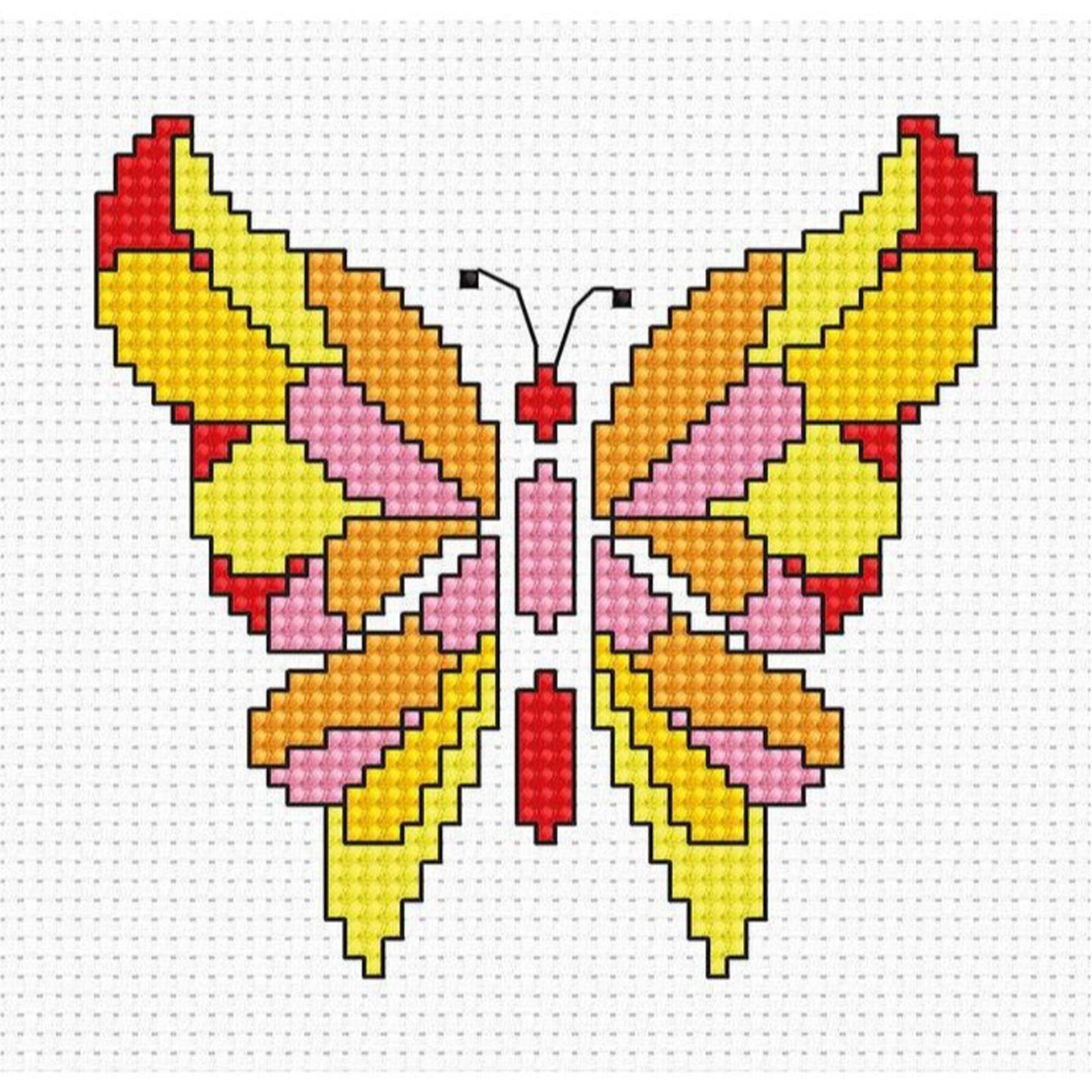 Luca-s Butterfly Counted Cross Stitch Kit
